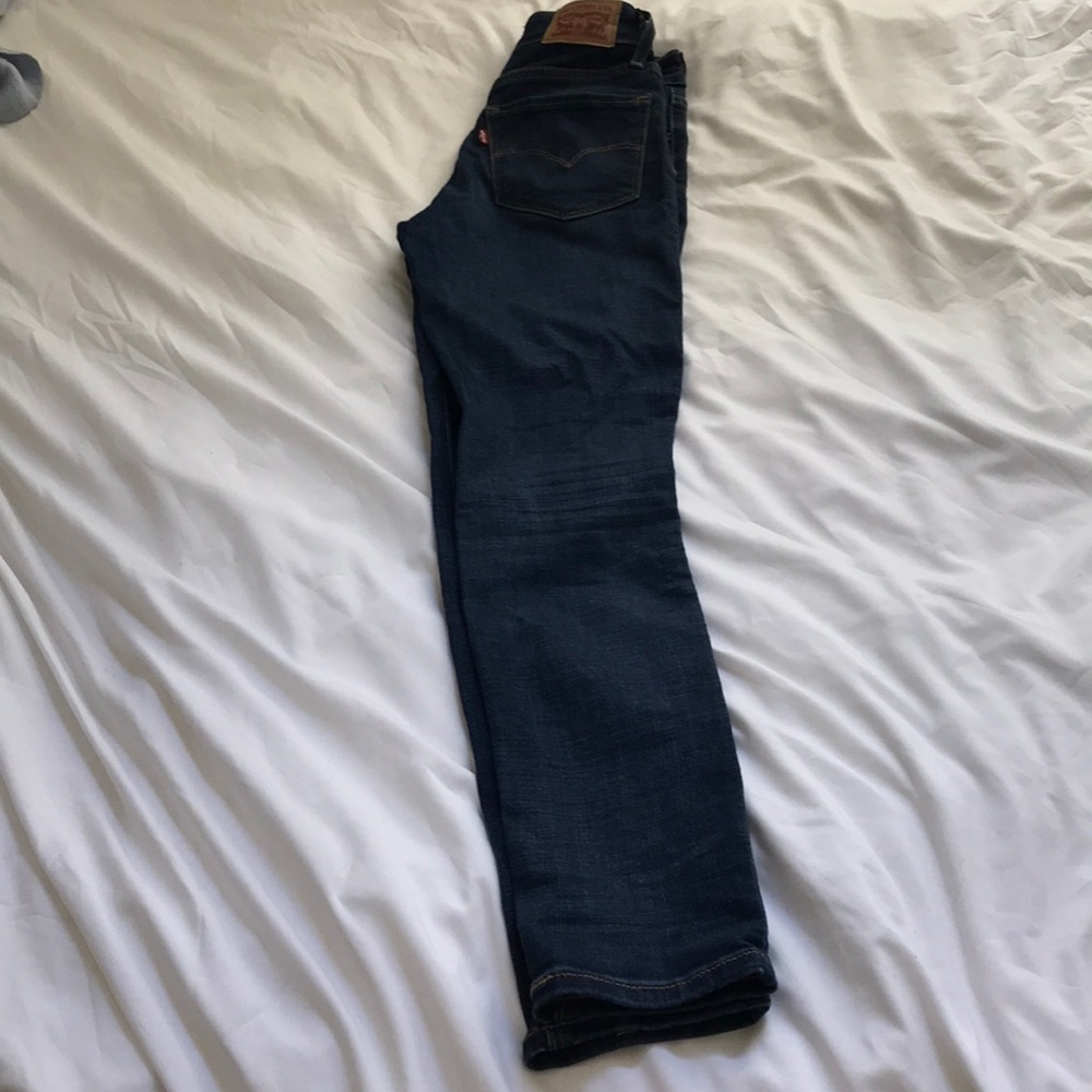 Levi's 721 high rise skinny blue story wash 28L